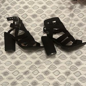 Black heels